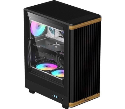 Корпус для ПК FORMULA Корпус ATX TimberLine T1, Midi-Tower, без БП, черный