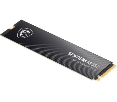 MSI Твердотельный накопитель SSD M.2 2280 1TB SPATIUM M560 Client SSD S78-440L0F0-P83, PCIe Gen5x4 with NVMe