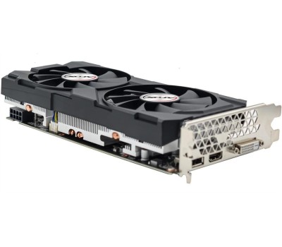 Видеокарта AFOX Видеокарта GTX1660TI 6Gb 192bit GDDR6 DP/DVI/HDMI ATX Dual Fan (AF1660TI-6144D6H4) RTL
