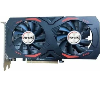 Видеокарта AFOX Видеокарта GTX1660TI 6Gb 192bit GDDR6 DP/DVI/HDMI ATX Dual Fan (AF1660TI-6144D6H4) RTL