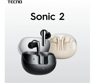 TWS наушники TECNO Наушники Sonic 2 SC02, Bluetooth, внутриканальные, белый [sc02 white]