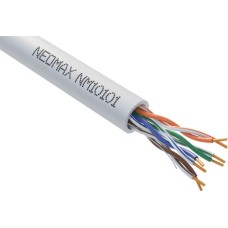 Кабель UTP cat.5e NEOMAX (NM10101) Кабель UTP cat.5e 4 пары (305 м) 0.51 мм Taiwan (200 Mhz) Медь PVC jacket