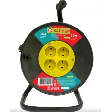 Удлинитель КАЛИБР на катушке УСК1-50 (2х1,5)