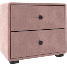 Тумба прикроватная НК-МЕБЕЛЬ TANGO тумба прикроватная Велюр Розовый 72306849 (1 кор.)