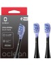 Комплект насадок Контроль зубного налета OCLEAN X Ultra UW02 (V8100) (2шт, Черный)