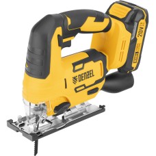 Лобзик аккумуляторный DENZEL Лобзик аккумуляторный CJH-20-80, Li-Ion, 20 В//