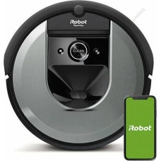 пылесосы IROBOT Робот-пылесос Roomba Combo i8+, 55Вт, черный графит/черный [i857040plus_rnd]