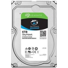 SEAGATE Жесткий диск SATA-III 6TB ST6000VX008 Surveillance Skyhawk 4KN (5400rpm) 256Mb 3.5
