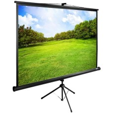 Экраны CACTUS Экран TriExpert CS-PSTE-200x150-BK, 200х150 см, 4:3, напольный черный