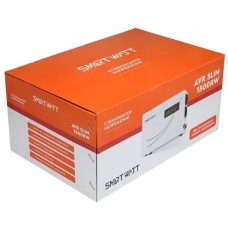 SMARTWATT Стабилизатор напряжения AVR Slim 1500RW белый [4512020310003]