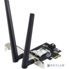 ASUS PCE-AX1800 Беспроводной двухдиапазонный PCI Express адаптер AX1800 + Bluetooth 5.2, внешняя антенна, Wi-Fi 6 (ax)