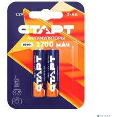 СТАРТ HR6 AA 2700mAh Ni-MH BL2 24/384 (2 шт. в уп-ке)