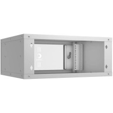 CABEUS Шкаф коммутационный WSC-05D-4U55/45 настенный, стеклянная передняя дверь, 4U, 550x230x450 мм