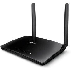 TP-LINK Wi-Fi роутер Archer MR402, Wi-Fi 5, AC1200, 2.4/5ГГц, 3 LAN, 3G/4G, черный
