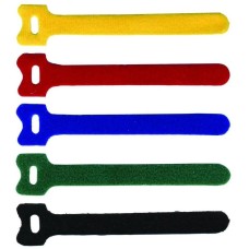 LANMASTER Хомут-липучка LAN-VCM125-YL 125x12мм (упак:20шт) нейлон/полиэтилен внутри помещений желтый