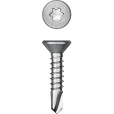 KRAFTOOL DS-C, 16 х 3.9 мм, А2, сверло, потайная головка, ТХ15, 1000 шт, саморез нержавеющий (300932-39-016)