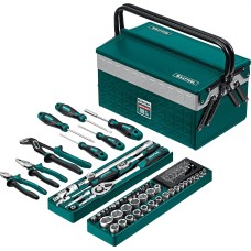 KRAFTOOL GRAND-99, 99 предм., (1/2″+1/4″), Универсальный набор инструмента (27978-H99)