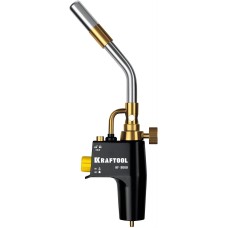 KRAFTOOL KF-9000, с пьезоподжигом на баллон турбо нагрев + 30% 2000°C, Газовая горелка Blue Fire (55510)