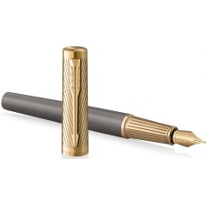 PARKER Ручка перьев. Ingenuity Pioneers F571 (2200949) Arrow Grey GT F подар.кор