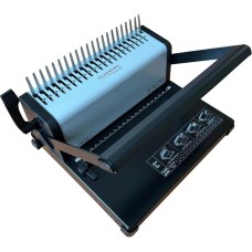 GLADWORK Переплетчик iBind M-20 (IBIND M-20) A4/перф.20л.сшив/макс.450л./пластик.пруж. (6-51мм)