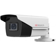 HIWATCH 2Мп уличная HD-TVI камера DS-T206S (2.7-13.5mm) с варио объективом и EXIR-подсветкой до 70м TVI Камера, цилиндрическая