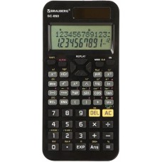 BRAUBERG Калькулятор Sc-850, 12-разрядный, черный
