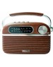 Радиоприемник HYUNDAI H-PSR200 дерево коричневое/серебро