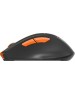 Мышь A4TECH Fstyler FG30 серый/оранжевый оптическая (2000dpi) беспроводная USB