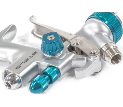 Краскораспылители STELS Краскораспылитель AG 901 LVMP профессиональный, гравитационного типа, сопла 1,3 и 1,1 мм 57365