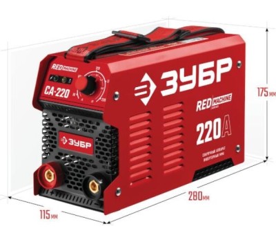 Сварочный аппарат ЗУБР СА-220 Сварочный аппарат инверторный 220 А