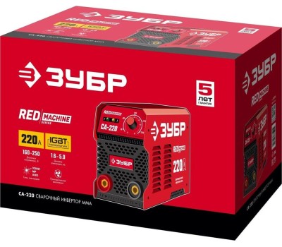 Сварочный аппарат ЗУБР СА-220 Сварочный аппарат инверторный 220 А