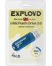 USB флэш-накопитель EXPLOYD EX-4GB-650-Blue