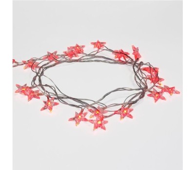Гирлянда NEON-NIGHT (303-034) ГИРЛЯНДА ЗВЕЗДОЧКИ 20 LED КРАСНЫЕ 2,8 М