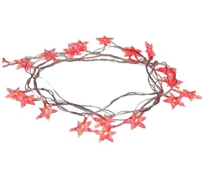 Гирлянда NEON-NIGHT (303-034) ГИРЛЯНДА ЗВЕЗДОЧКИ 20 LED КРАСНЫЕ 2,8 М