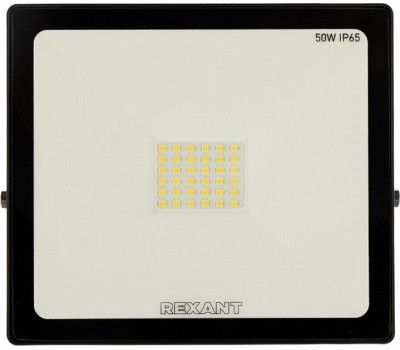 Прожектор светодиодный REXANT (605-004) 50 ВТ 200-260В IP65 4000 ЛМ 6500 K ХОЛОДНЫЙ СВЕТ