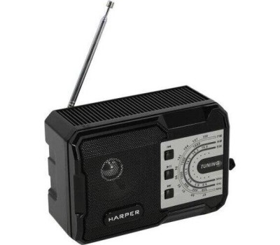 Радиоприемник HARPER HRS-440 черный\серый