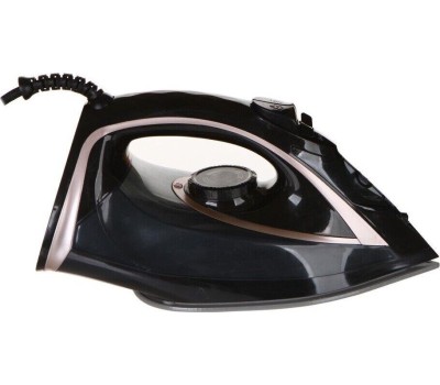 Утюг DELTA LUX DE-3001 черный/бронза