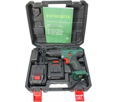 Аккумуляторная дрель-шуруповёрт FAVOURITE DC 1402 PROMO Аккумуляторная дрель-шуруповёрт