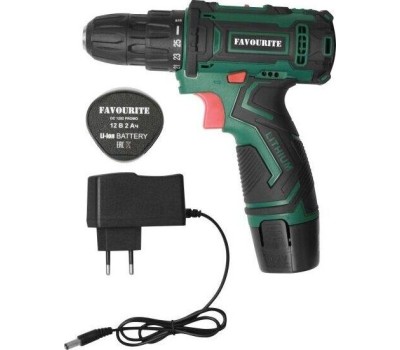 Аккумуляторная дрель-шуруповёрт FAVOURITE DC 1402 PROMO Аккумуляторная дрель-шуруповёрт