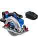 Пила циркулярная ЗУБР CPB-190-41 20В, 1аккум., 190мм, бесщеточный