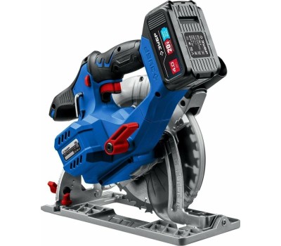 Пила циркулярная ЗУБР CPB-190-41 20В, 1аккум., 190мм, бесщеточный