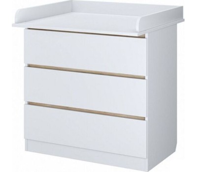 Комод POLINI Комод Polini kids Simple 1980, белый-вяз (2 кор.)