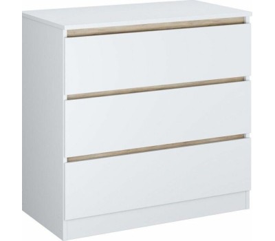 Комод POLINI Комод Polini kids Simple 1980, белый-вяз (2 кор.)