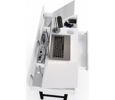 Стол POLINI Стол многофункциональный Polini kids Mirum 1400, белый (3кор)