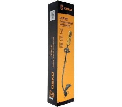 Триммер садовый электрический DEKO DKTR1550 065-1211 (1 коробка)