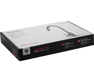 Смеситель кухонный MAGNUS 9201 Смеситель кухонный, из нержавеющей стали марки 304, ЧЁРНОГО цвета