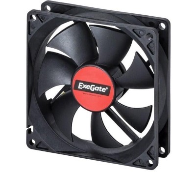 EXEGATE EX283383RUS Вентилятор ExtraPower EP09225S3P, 92x92x25 мм, подшипник скольжения, 3pin, 2200RPM, 24dBA