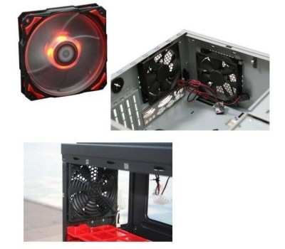 EXEGATE EX283383RUS Вентилятор ExtraPower EP09225S3P, 92x92x25 мм, подшипник скольжения, 3pin, 2200RPM, 24dBA