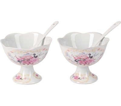 ROSENBERG R-060156 Набор креманок с ложками