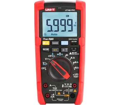 Мультиметр UNI-T (13-0089) Мультиметр профессиональный UT18B PRO